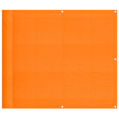 Vidaxx mampara de balcón naranja 90x1000 cm 100% poliéster oxford