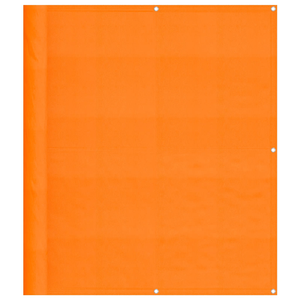 Vidaxl balkonscherm oranje 120x1000 cm 100% polyester oxford
