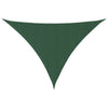 Vidaxl schaduwdoek donkergroen 7x5x5 m 100% polyester oxford