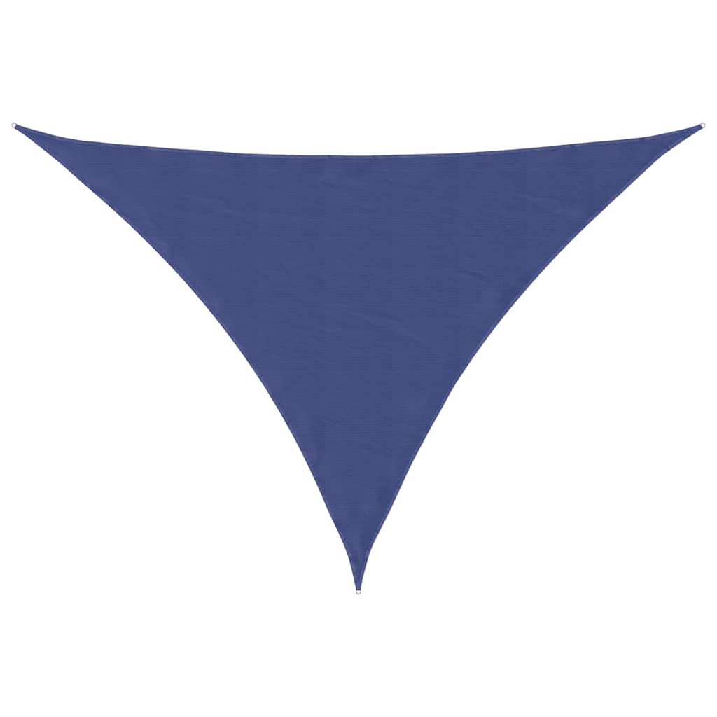 Vidaxl zonnezeil blauw 7x5x5 m 100% polyester oxford