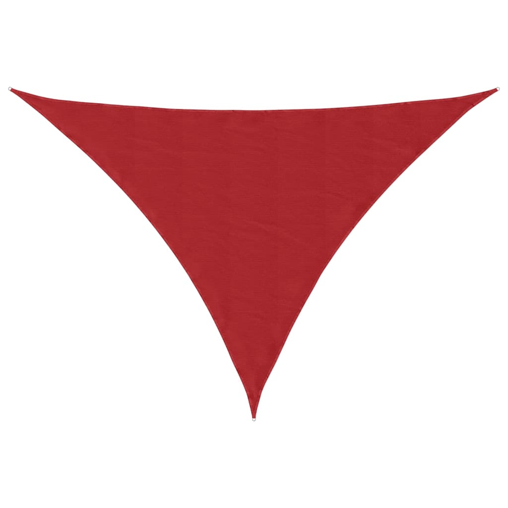 VidaXL vela da sole rossa 7x5x5 m 100% poliestere oxford