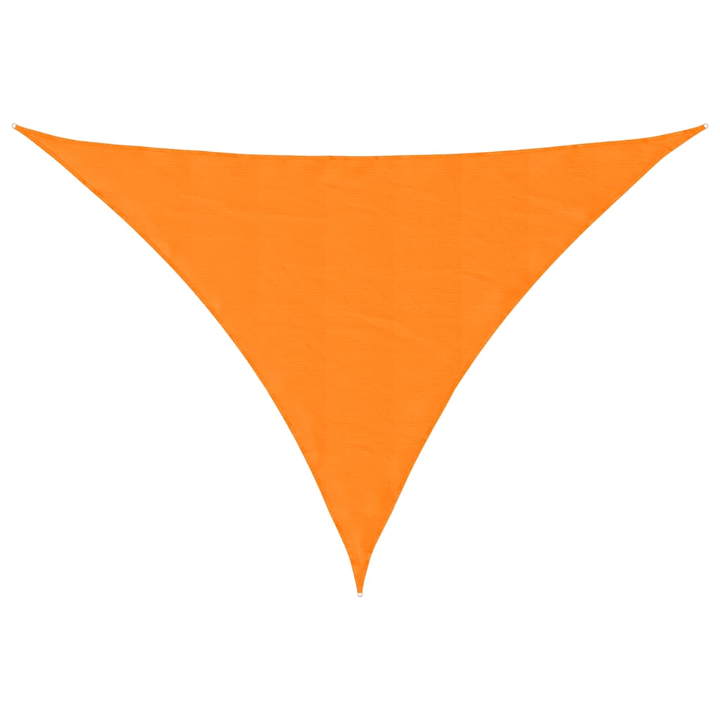 Vidaxl zonneschermdoek oranje 7x5x5 m 100% polyester oxford
