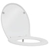 Sedile WC Vidaxl bianco 47 x 37 x 4 cm duroplast