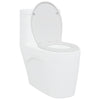 Sedile WC Vidaxl bianco 47 x 37 x 4 cm duroplast