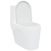 Sedile WC Vidaxl bianco 49 x 36 x 4 cm duroplast