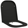 Sedile WC Vidaxx nero 47,5 x 35 x 3,6 cm duroplast