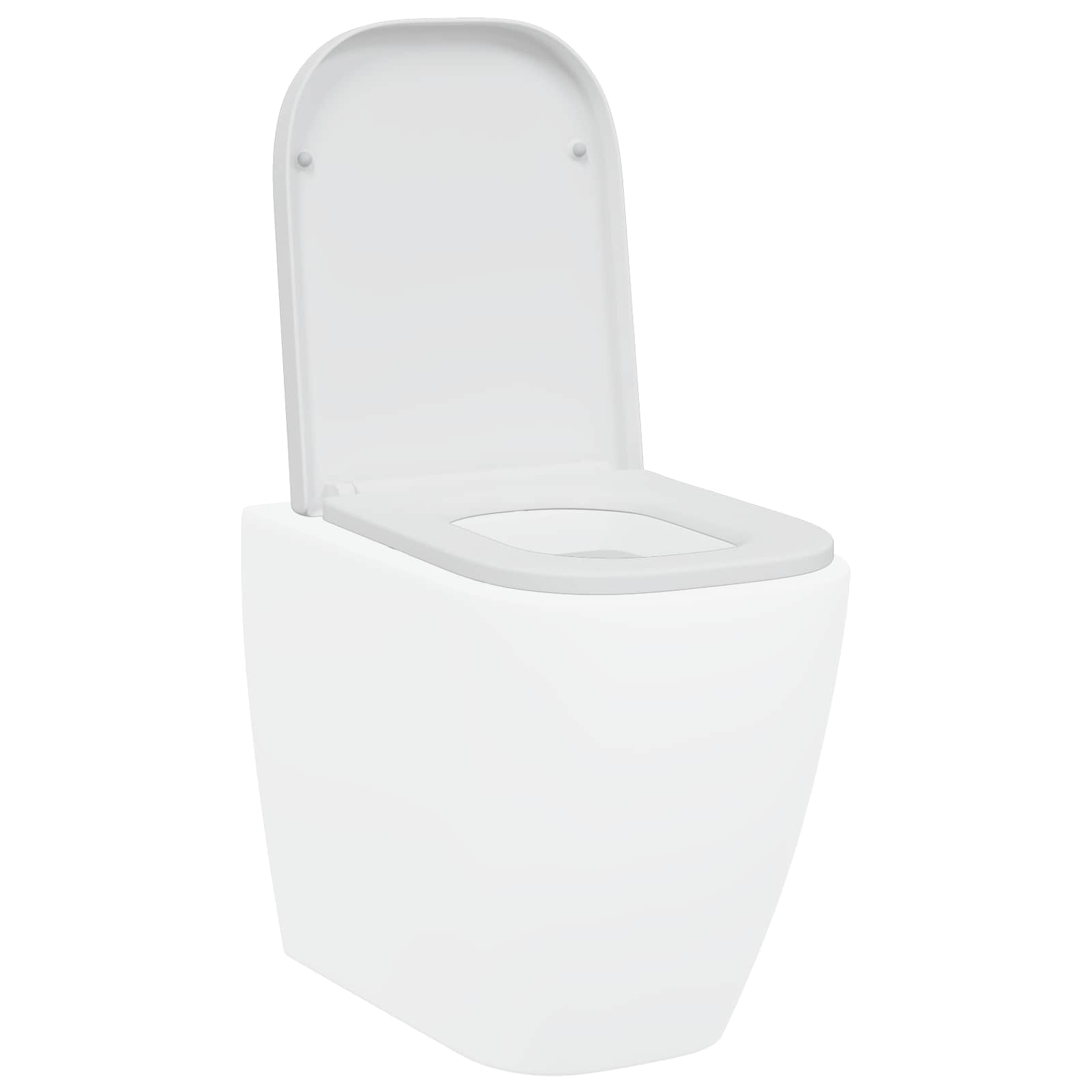 Vidaxx asiento de inodoro blanco 47,5 x 35 x 3,6 cm duroplast