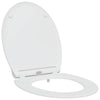 Asiento de inodoro vidaxl blanco 47 x 37,5 x 3,8 cm duroplast