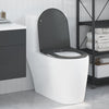 Sedile WC Vidaxl antracite 47 x 36 x 3,4 cm duroplastica