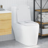 Asiento de inodoro vidaxl blanco 47 x 36 x 3,4 cm duroplast