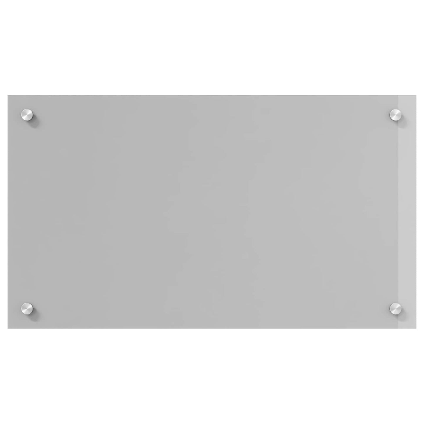 Vidaxxl salpicadero de cocina gris claro 70 x 40 cm vidrio templado