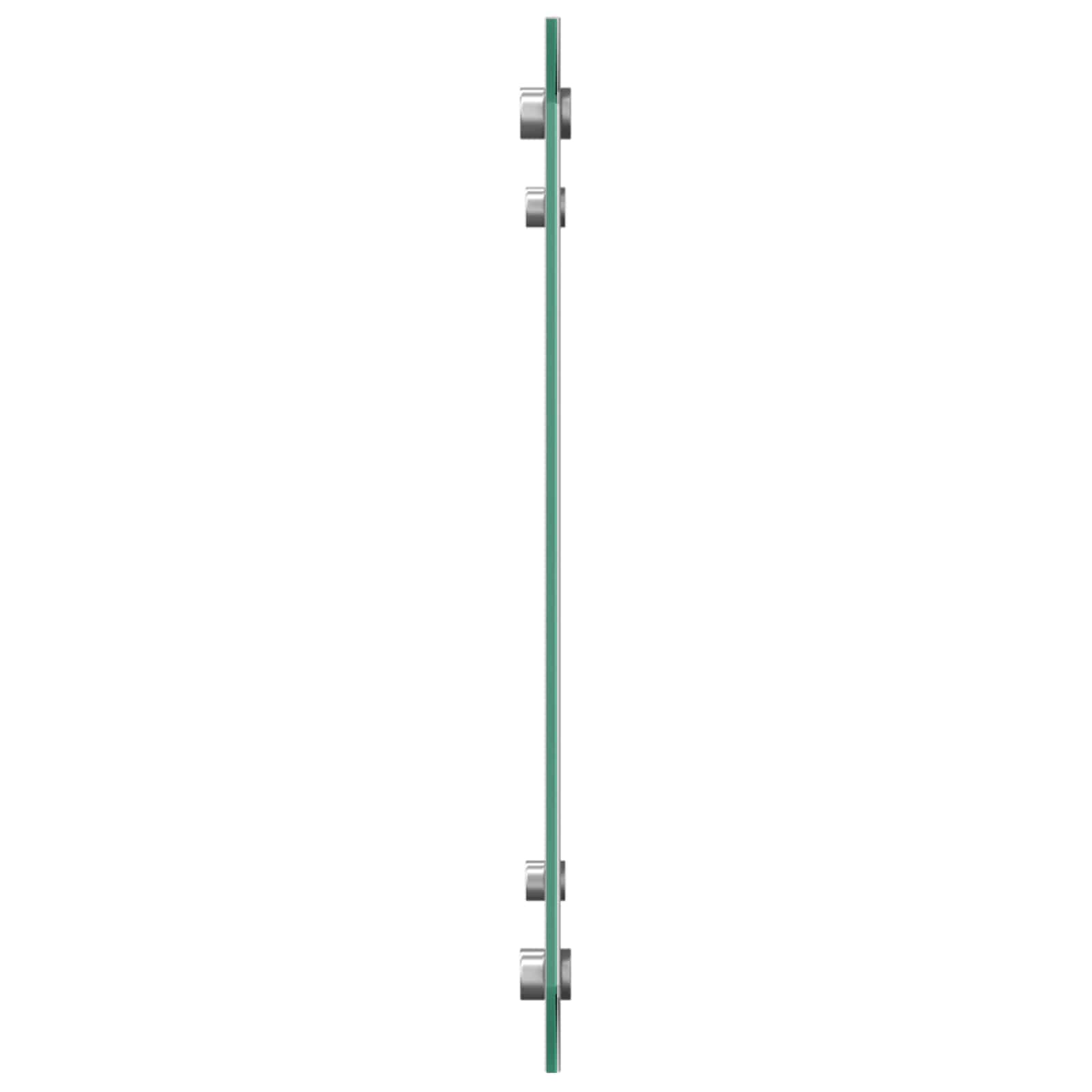 Vidaxxl salpicadero de cocina gris claro 70 x 40 cm vidrio templado