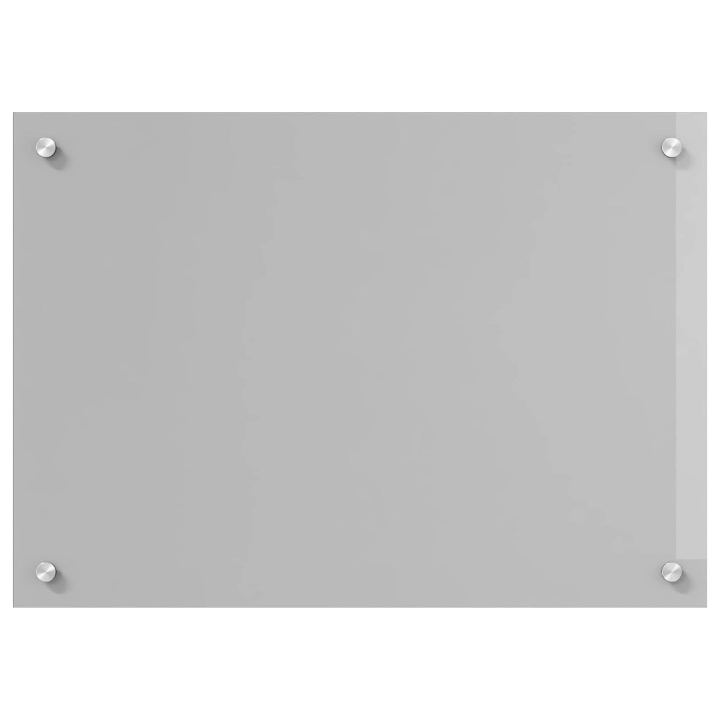 Vidaxxl salpicadero de cocina gris claro 70 x 50 cm vidrio templado