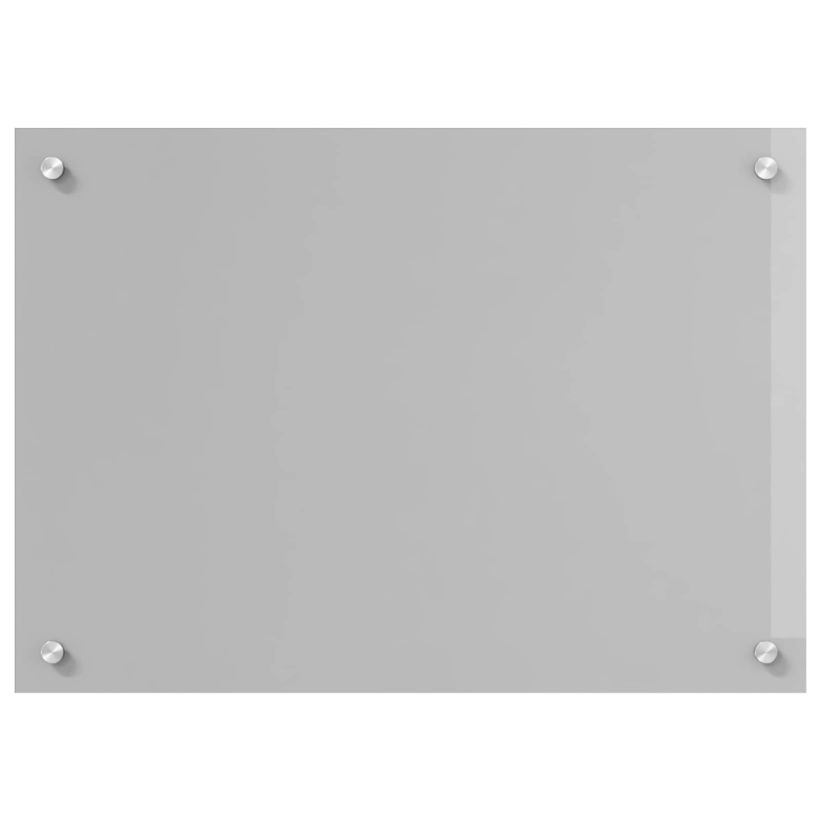 Vidaxxl salpicadero de cocina gris claro 70 x 50 cm vidrio templado