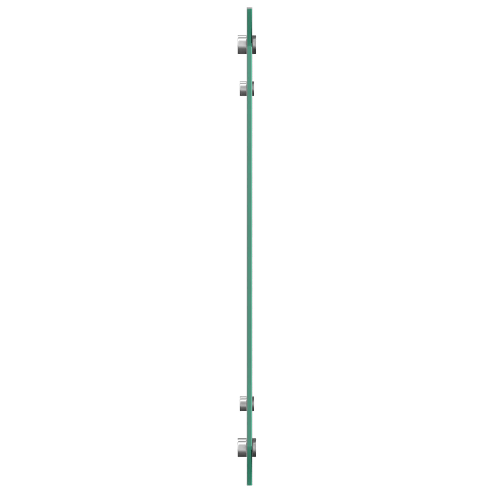 Vidaxxl salpicadero de cocina gris claro 70 x 50 cm vidrio templado