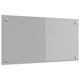 Vidaxxl salpicadero de cocina gris claro 80 x 40 cm vidrio templado