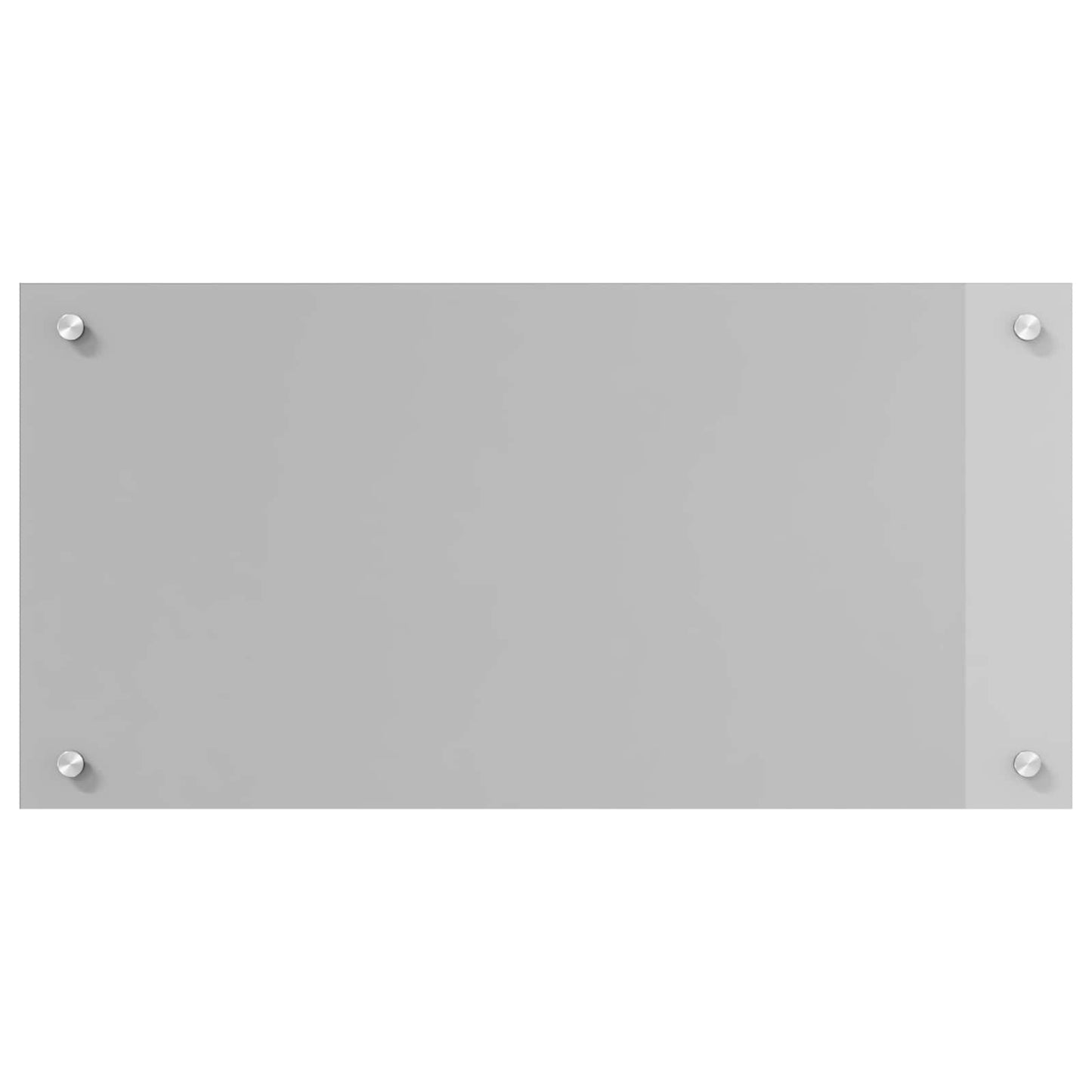 Vidaxxl salpicadero de cocina gris claro 80 x 40 cm vidrio templado