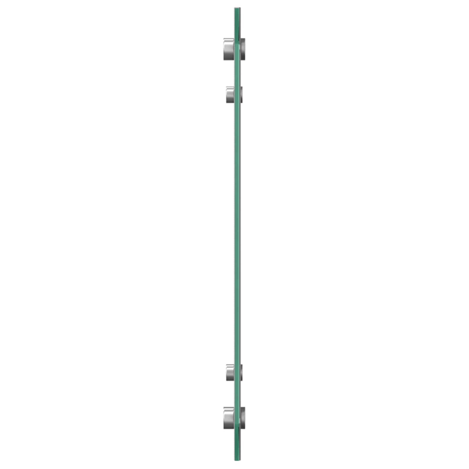 Vidaxxl salpicadero de cocina gris claro 80 x 40 cm vidrio templado