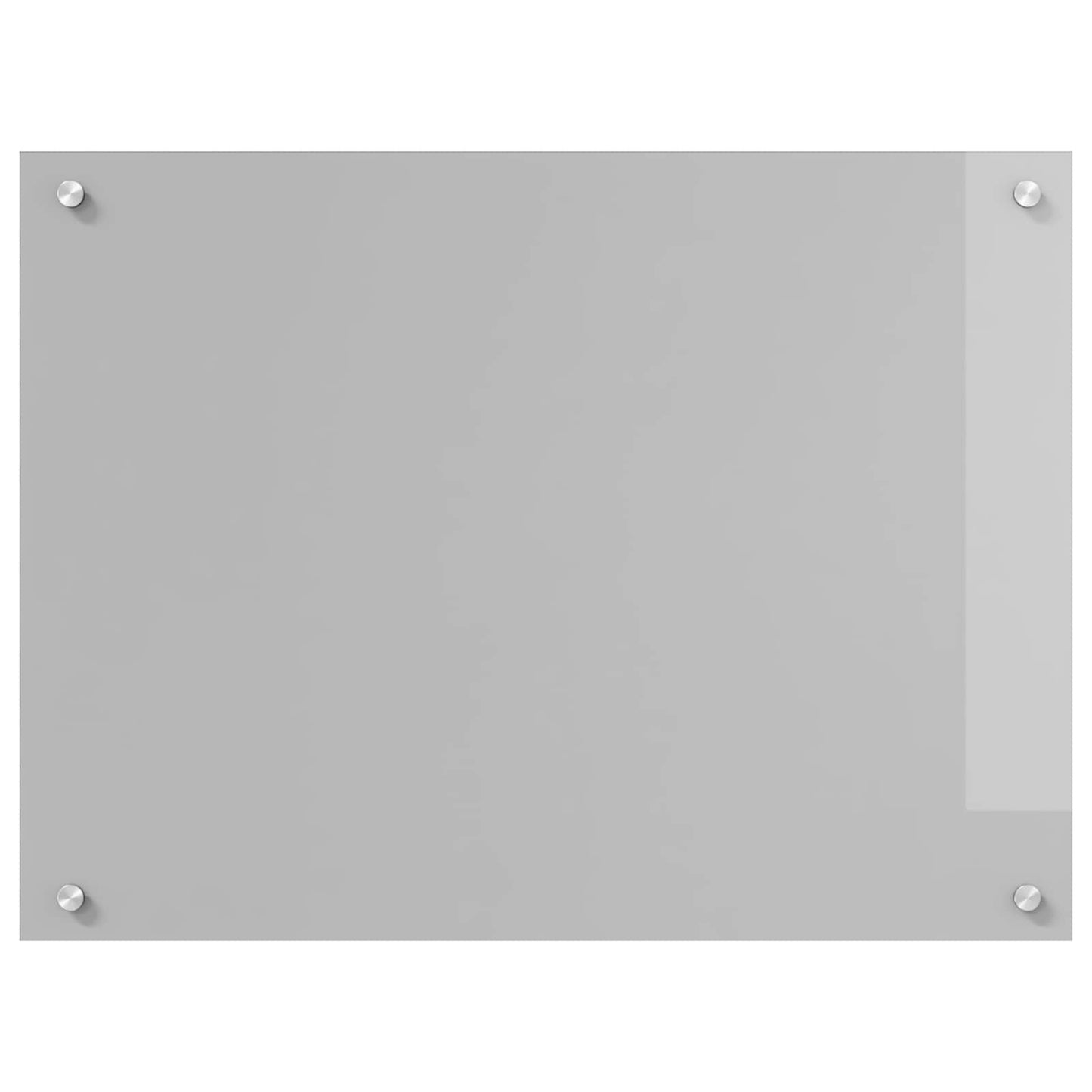 Vidaxxl salpicadero de cocina gris claro 80 x 60 cm vidrio templado
