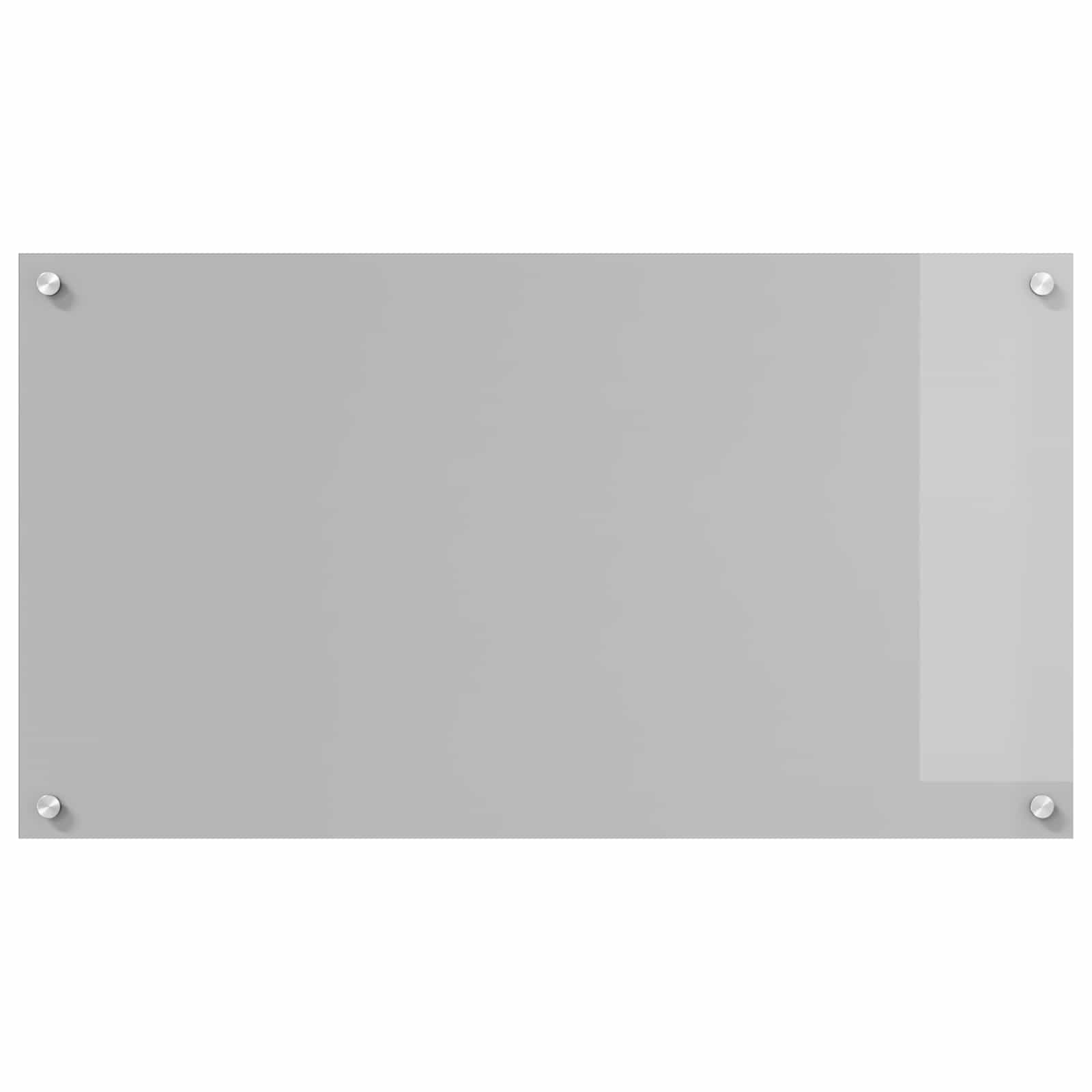 Vidaxxl salpicadero de cocina gris claro 90 x 50 cm vidrio templado