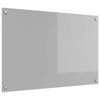 Vidaxxl salpicadero de cocina gris claro 90 x 60 cm vidrio templado