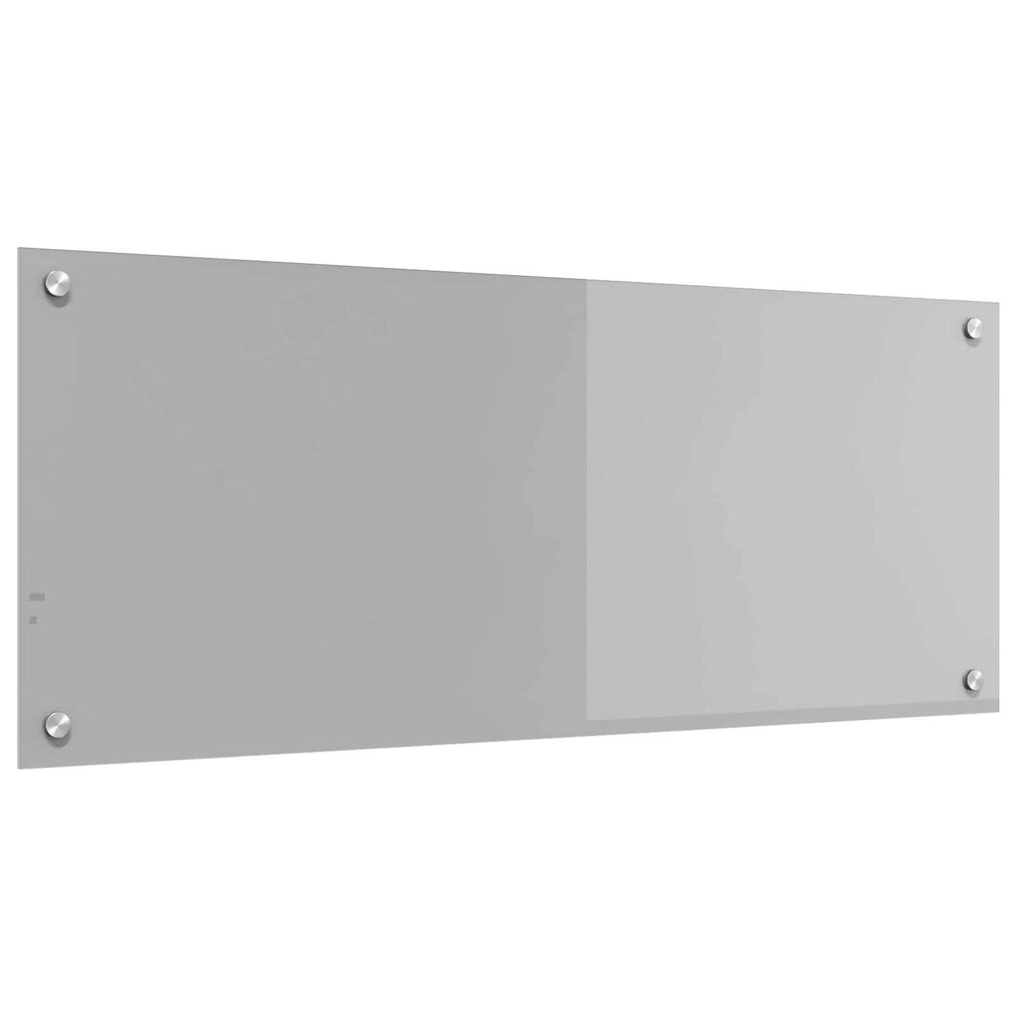 Vidaxxl salpicadero de cocina gris claro 100 x 40 cm vidrio templado