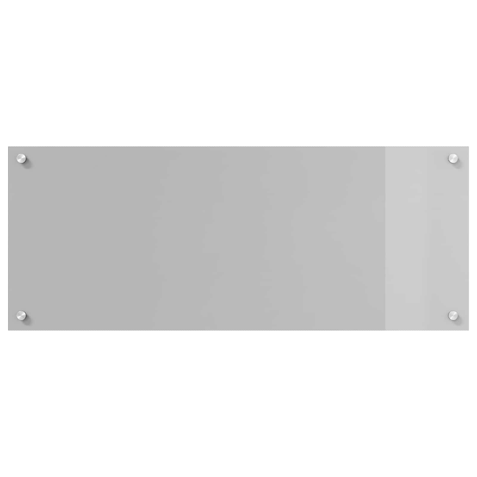 Vidaxxl salpicadero de cocina gris claro 100 x 40 cm vidrio templado