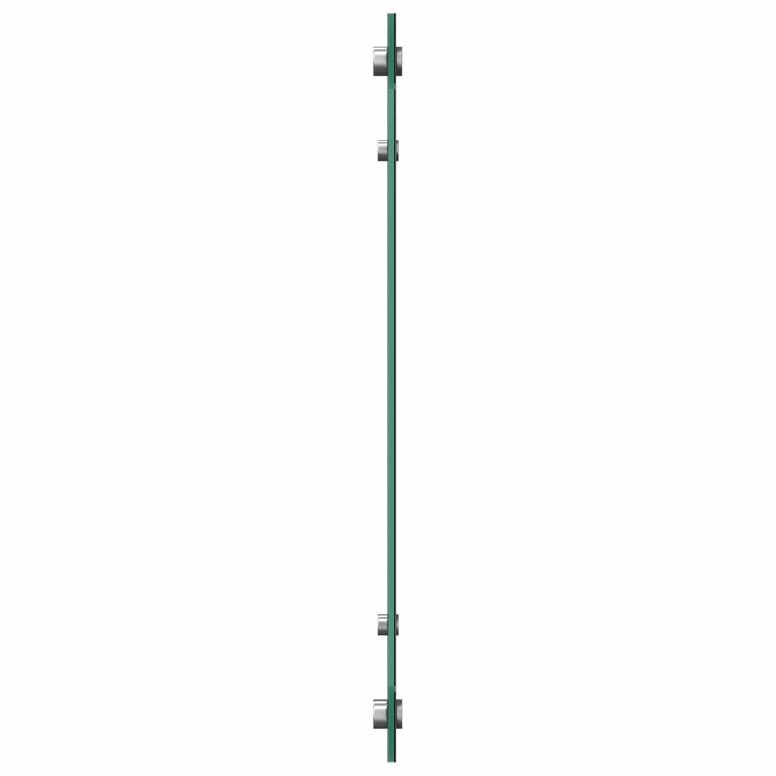 Vidaxxl salpicadero de cocina gris oscuro 70 x 50 cm vidrio templado