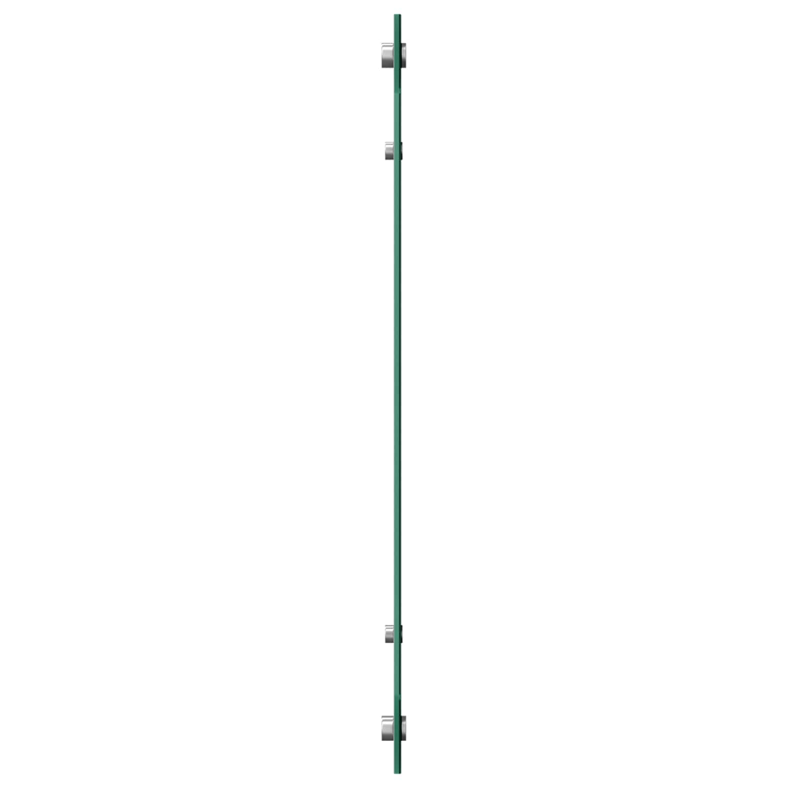 Vidaxxl salpicadero de cocina gris oscuro 90 x 60 cm vidrio templado