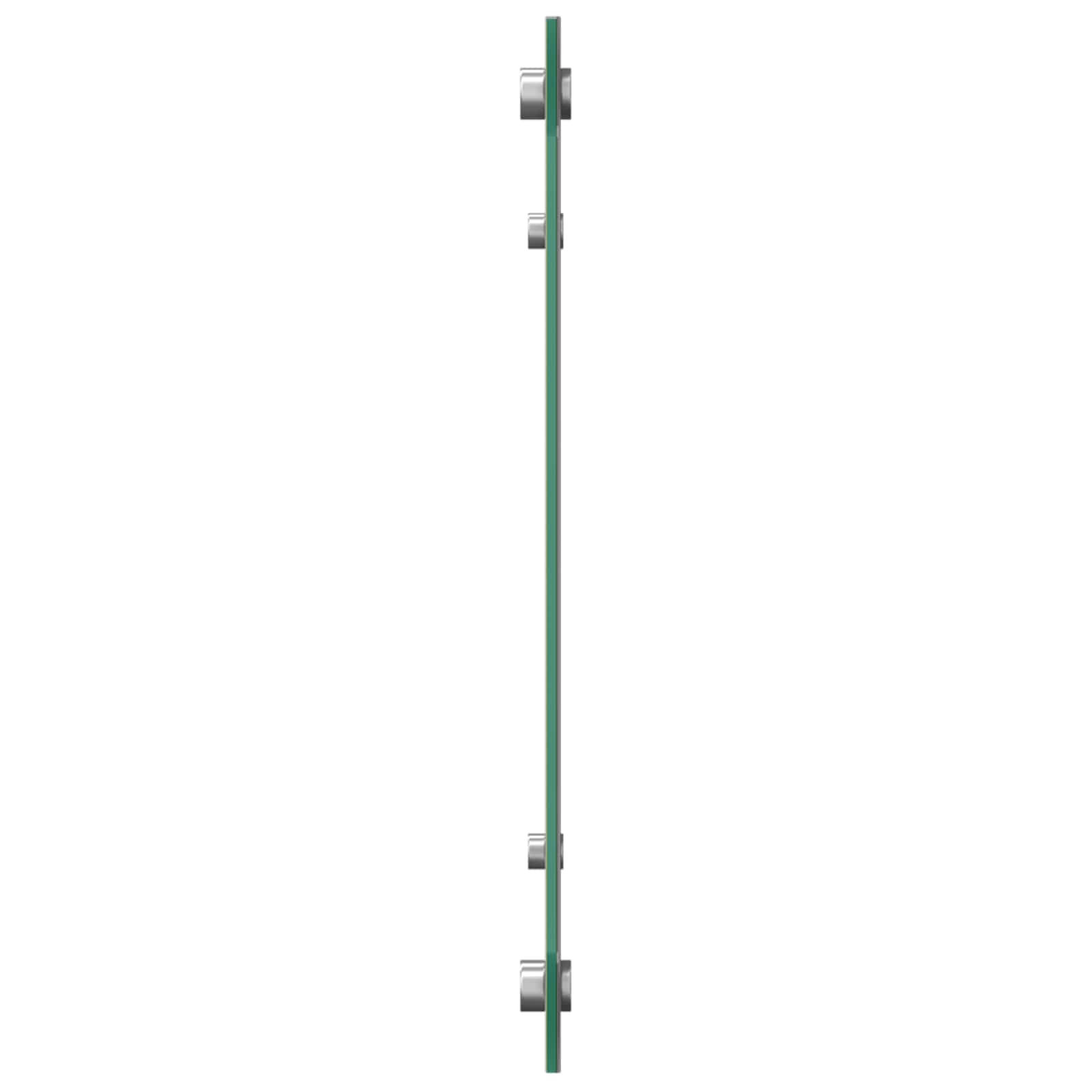 Vidaxxl salpicadero de cocina gris oscuro 100 x 40 cm vidrio templado