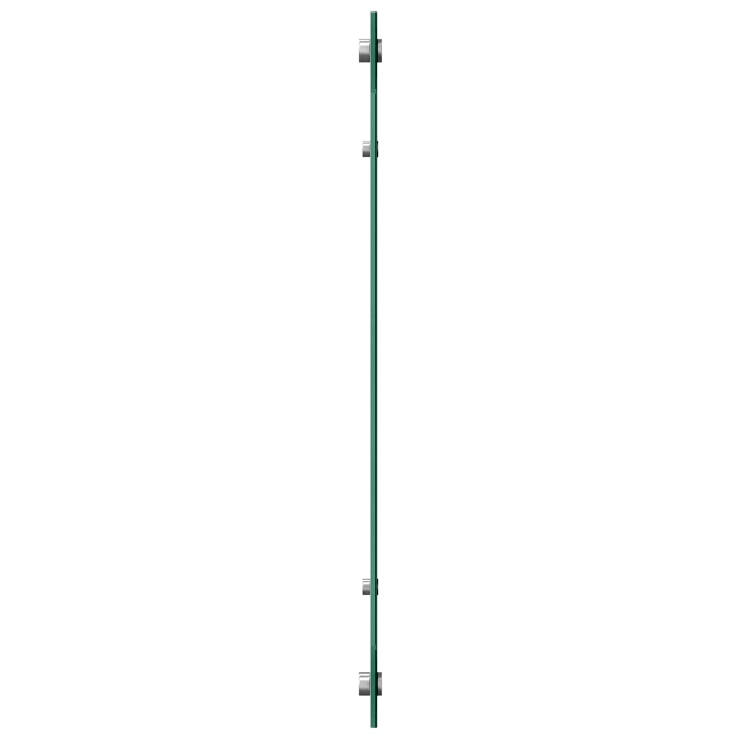 Vidaxxl salpicadero de cocina gris oscuro 100 x 60 cm vidrio templado