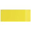 Panel de cocina VidaXL amarillo 100 x 40 cm vidrio templado
