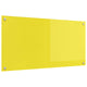 Panel de cocina VidaXL amarillo 100 x 50 cm vidrio templado