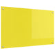 Panel de cocina VidaXL amarillo 100 x 60 cm vidrio templado