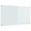 Paraschizzi cucina VidaXL bianco 110 x 60 cm in vetro temperato