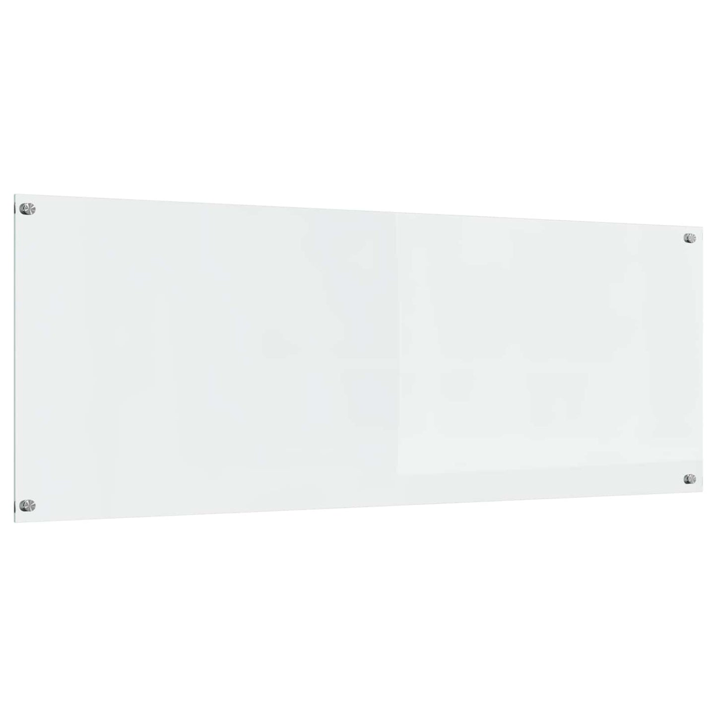 VidaXL salpicadero de cocina transparente 110 x 40 cm vidrio templado