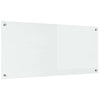 VidaXL salpicadero de cocina transparente 110 x 50 cm vidrio templado