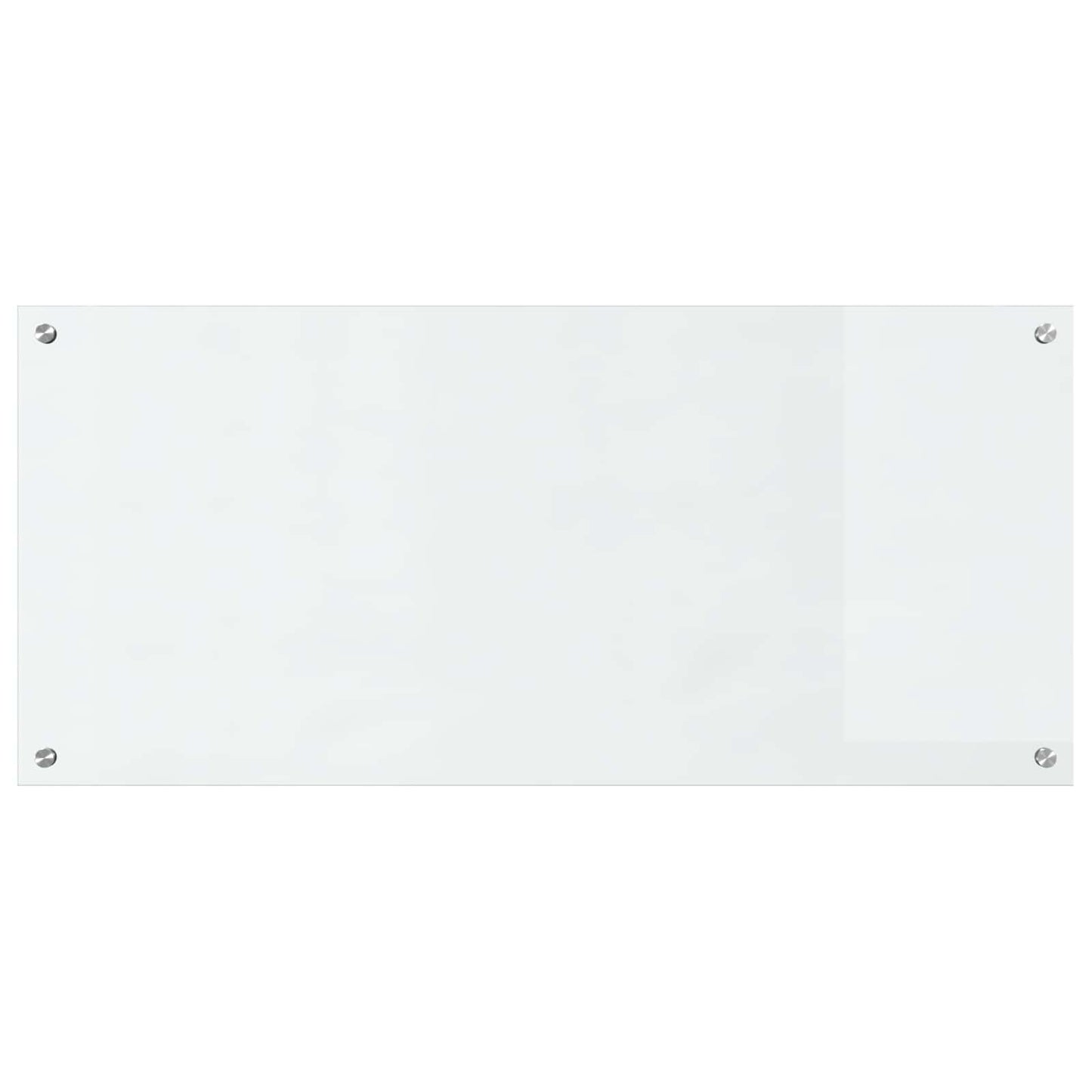 VidaXL salpicadero de cocina transparente 110 x 50 cm vidrio templado