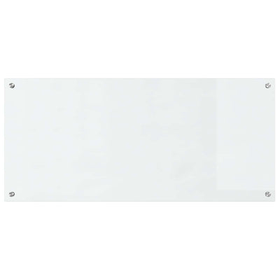 Vidaxl keuken spatscherm doorzichtig 110 x 50 cm gehard glas