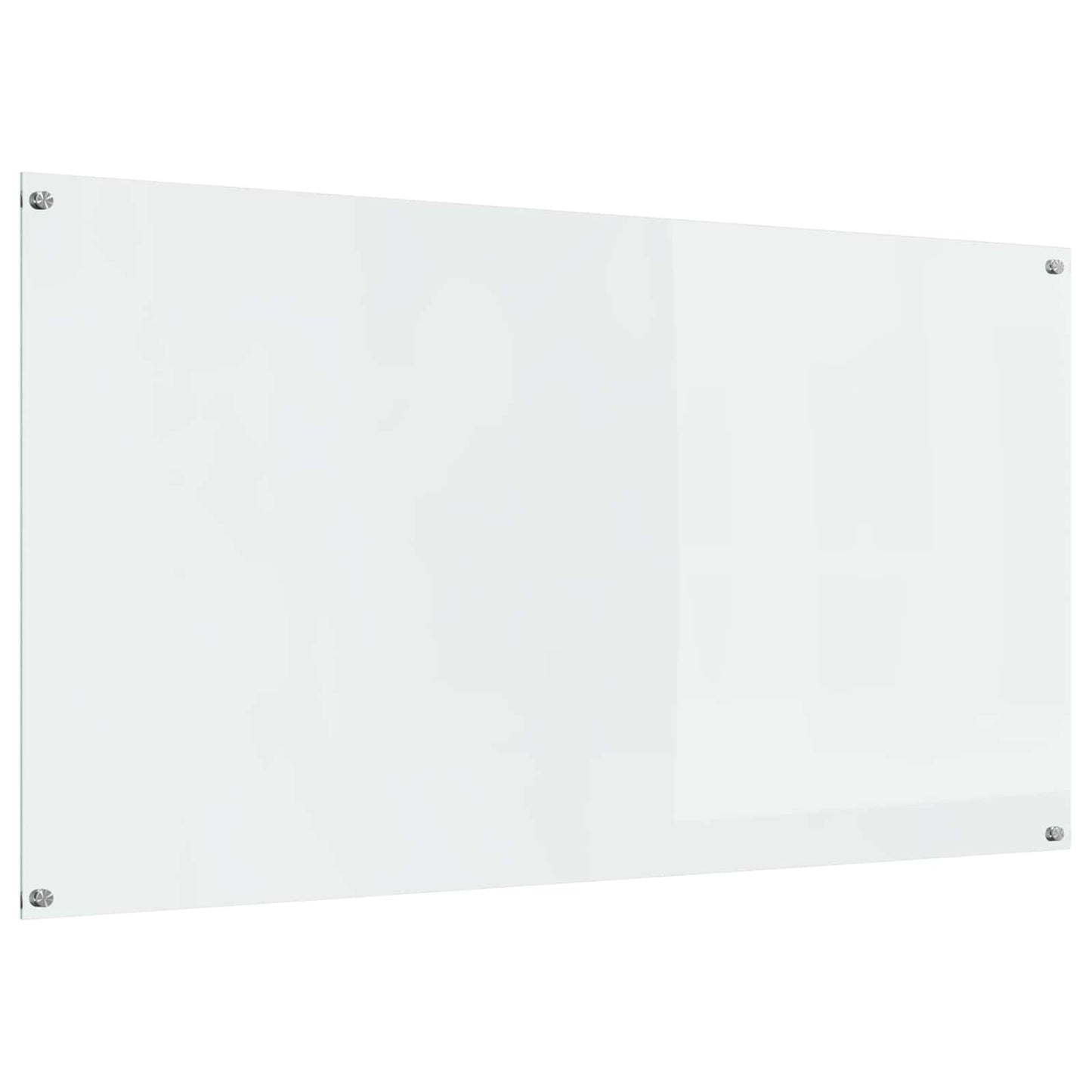 VidaXL salpicadero de cocina transparente 110 x 60 cm vidrio templado