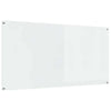 VidaXL salpicadero de cocina transparente 120 x 60 cm vidrio templado
