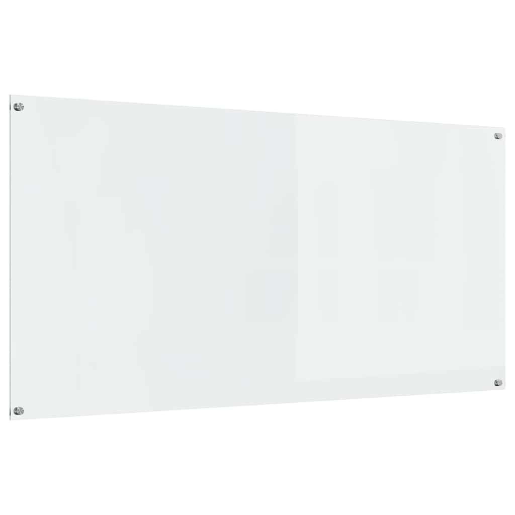 VidaXL salpicadero de cocina transparente 120 x 60 cm vidrio templado