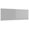 Vidaxxl salpicadero de cocina gris claro 120 x 40 cm vidrio templado