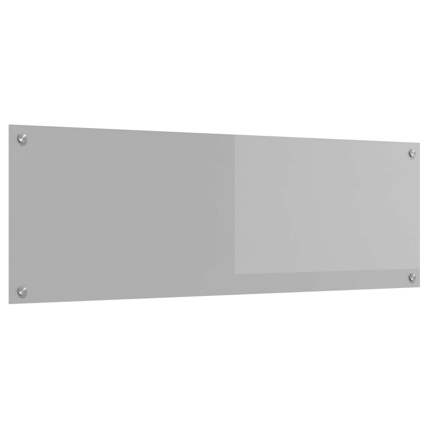 Vidaxxl salpicadero de cocina gris claro 120 x 40 cm vidrio templado