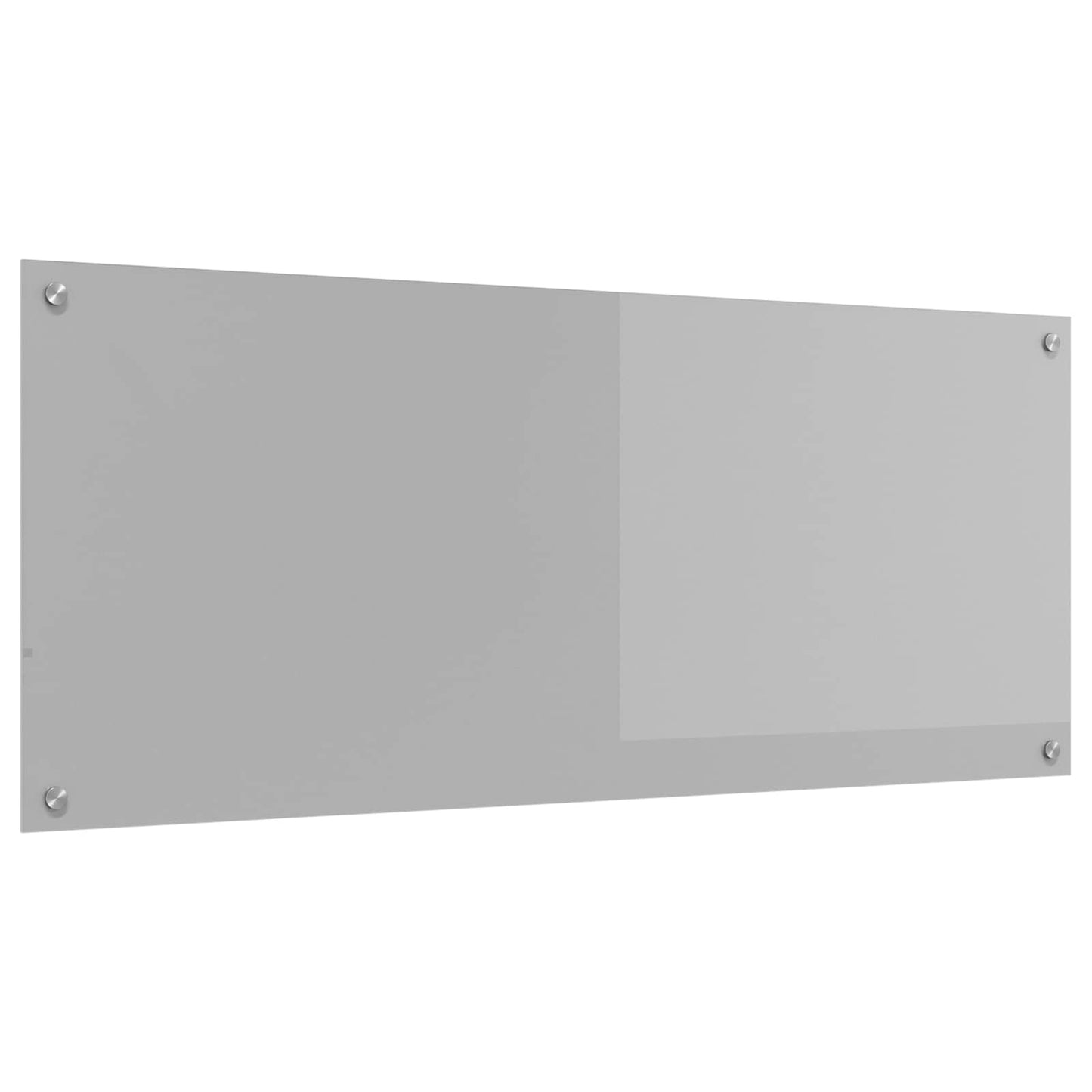 Vidaxxl salpicadero de cocina gris claro 120 x 50 cm vidrio templado