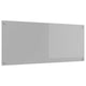Vidaxxl salpicadero de cocina gris claro 120 x 50 cm vidrio templado