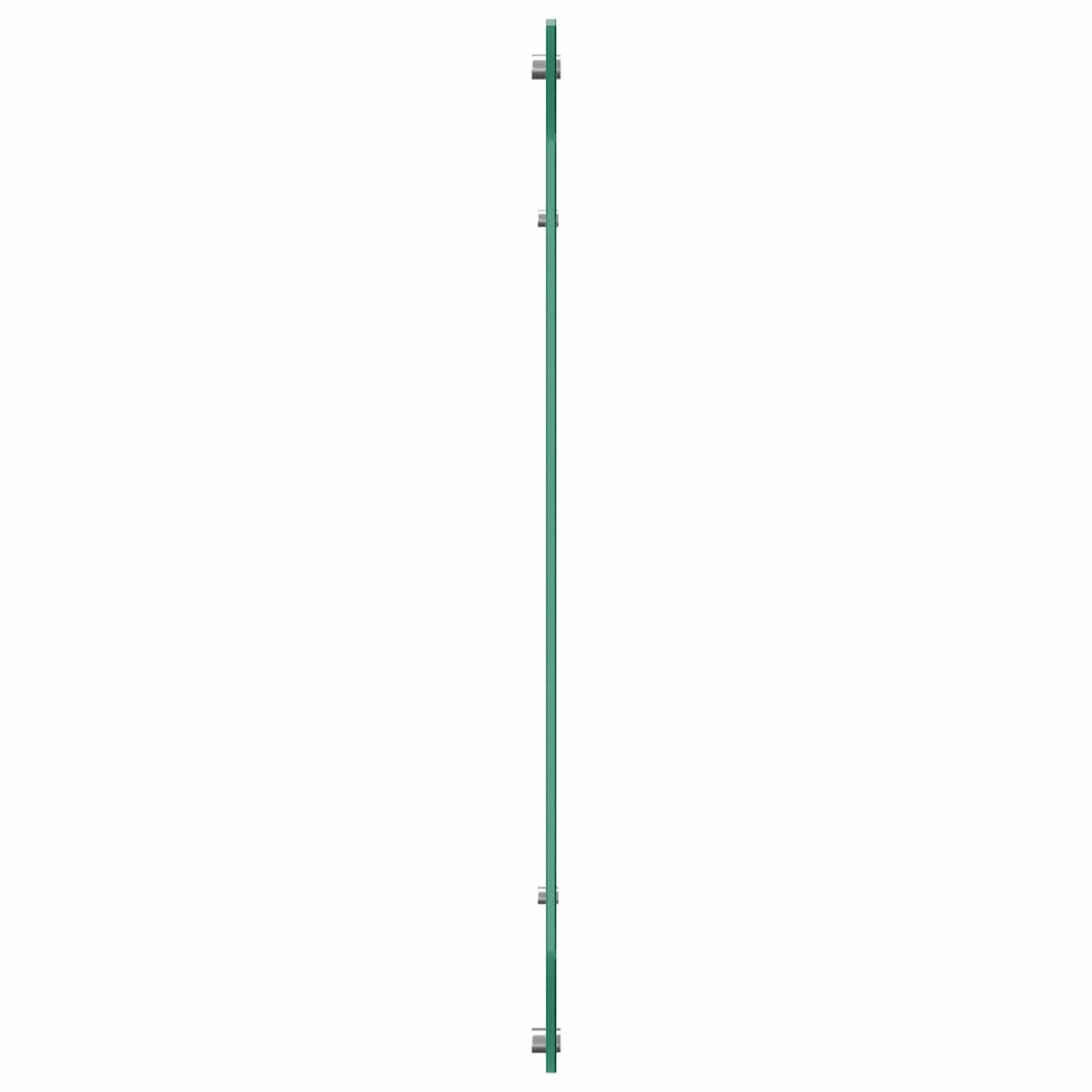 Vidaxxl salpicadero de cocina gris oscuro 110 x 60 cm vidrio templado