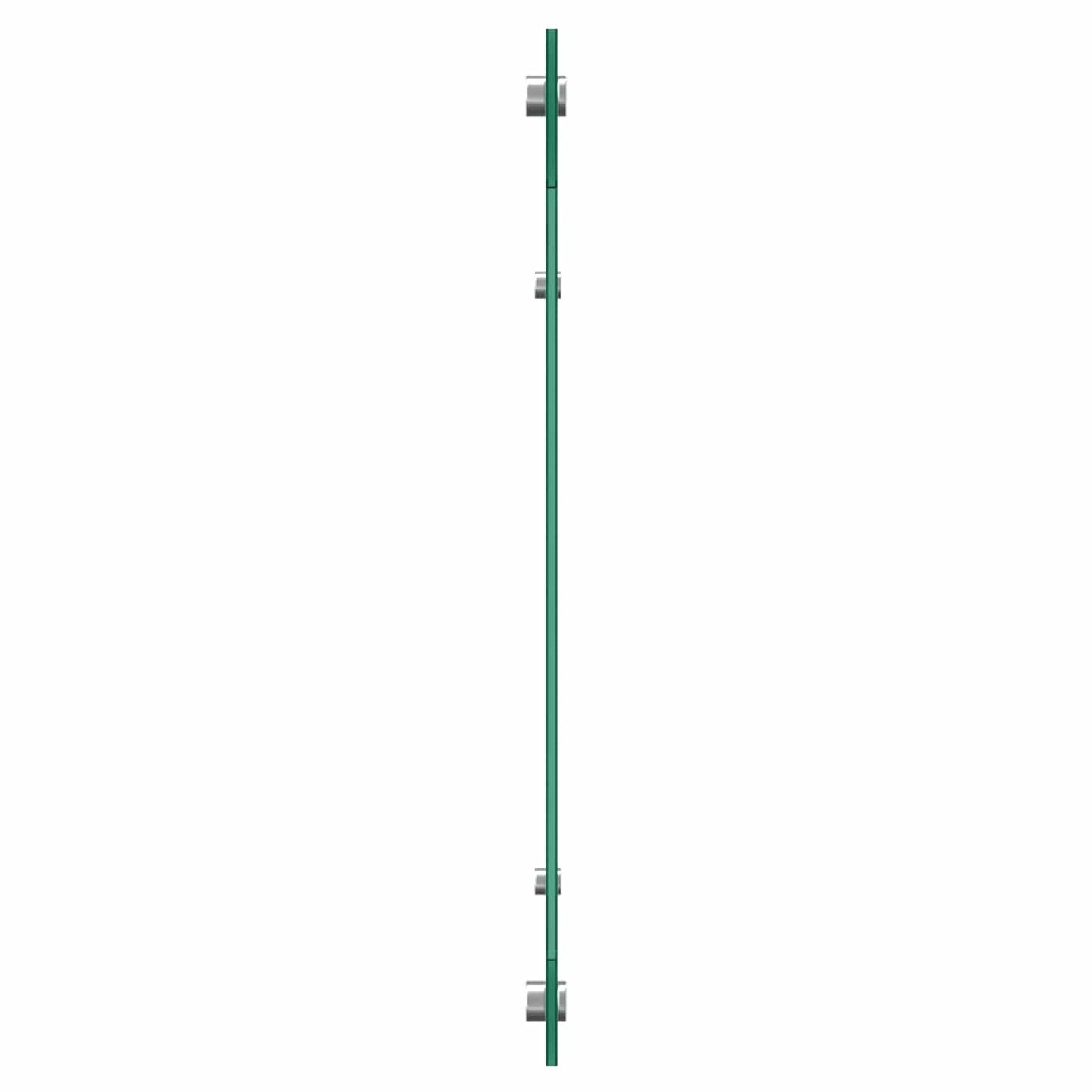 Vidaxxl salpicadero de cocina gris oscuro 120 x 50 cm vidrio templado