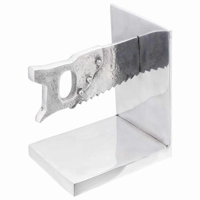 vidaxxl sujetalibros 2 piezas plata 11 x 14 x 17,5 cm aluminio