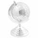Scultura Vidaxl argento 16,5 x 14 x 26 cm alluminio